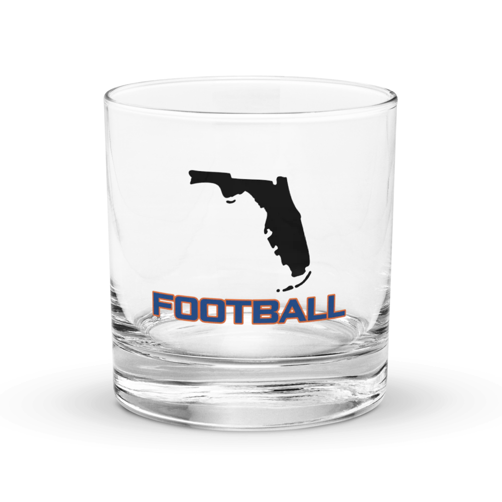 Florida Whiskey Glass- Football 1st edition