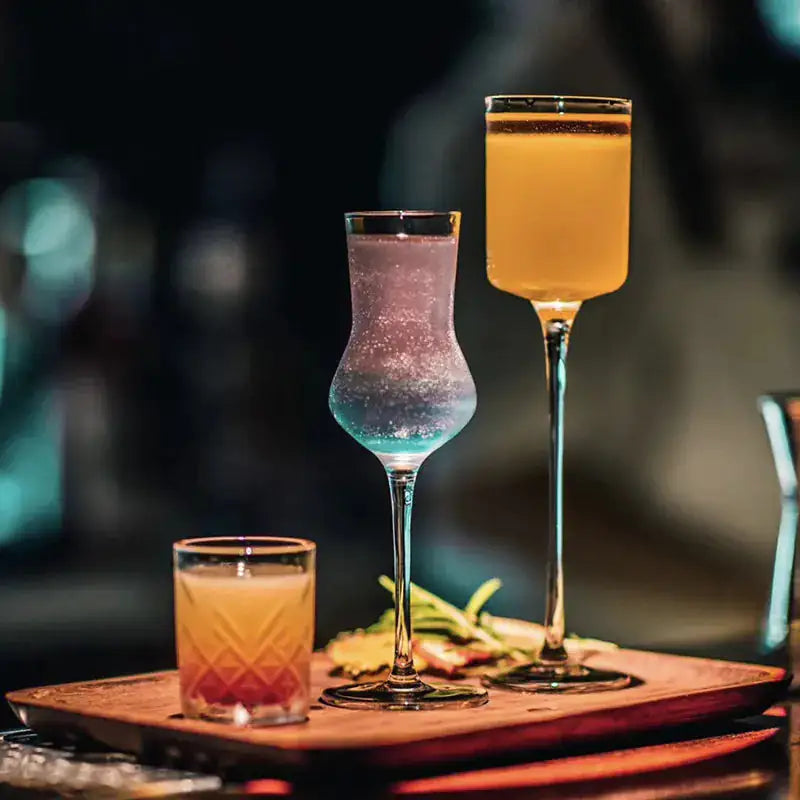 Barn & Bramble- Japanese Style Crystal Cocktail Glass