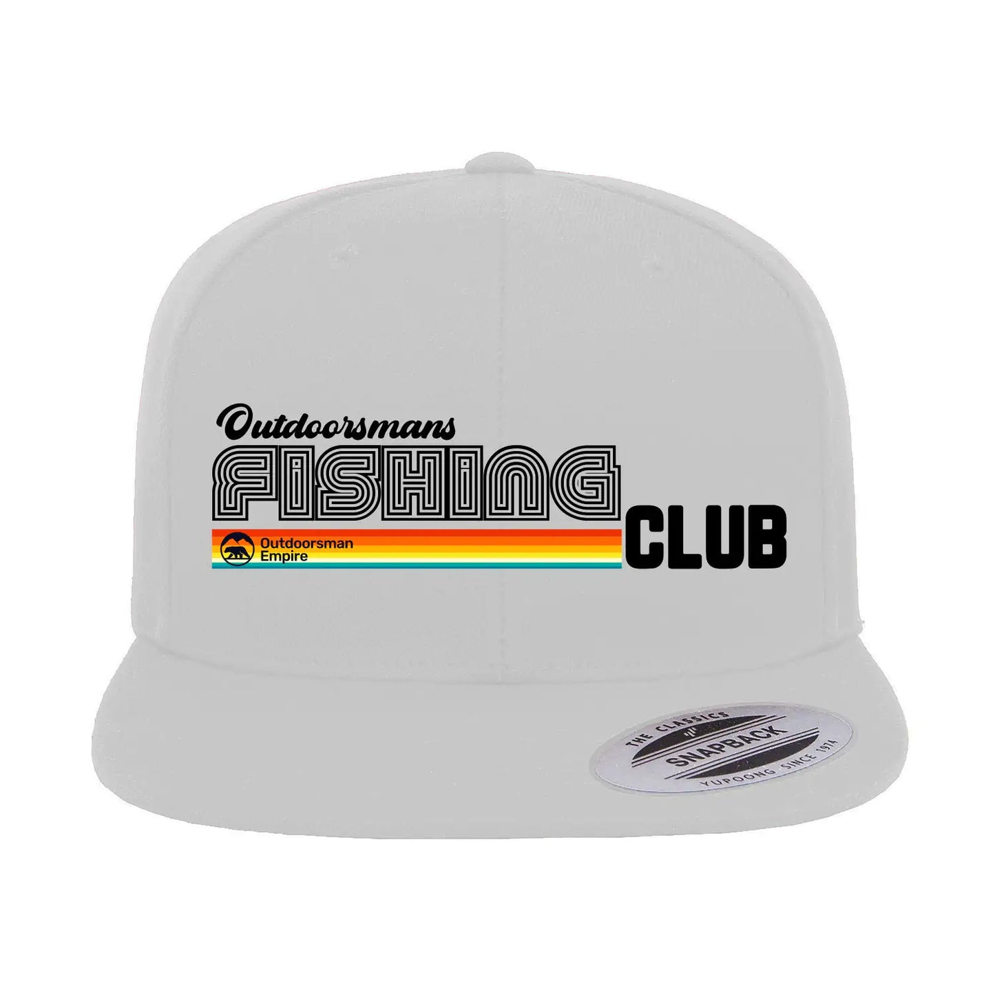 Outdoorsman Fishing Club Disco Flat Bill Cap