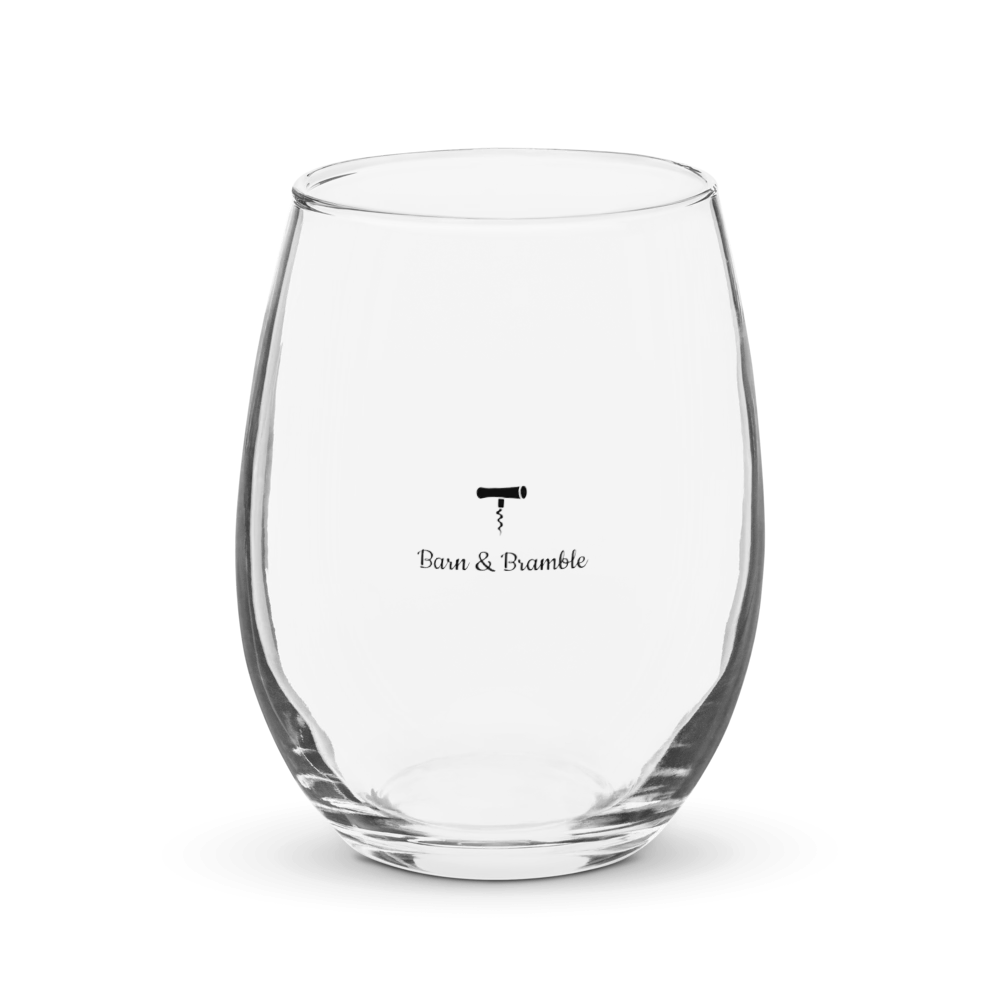 Barn & Bramble Original Stemless Wine Glass (15 oz)