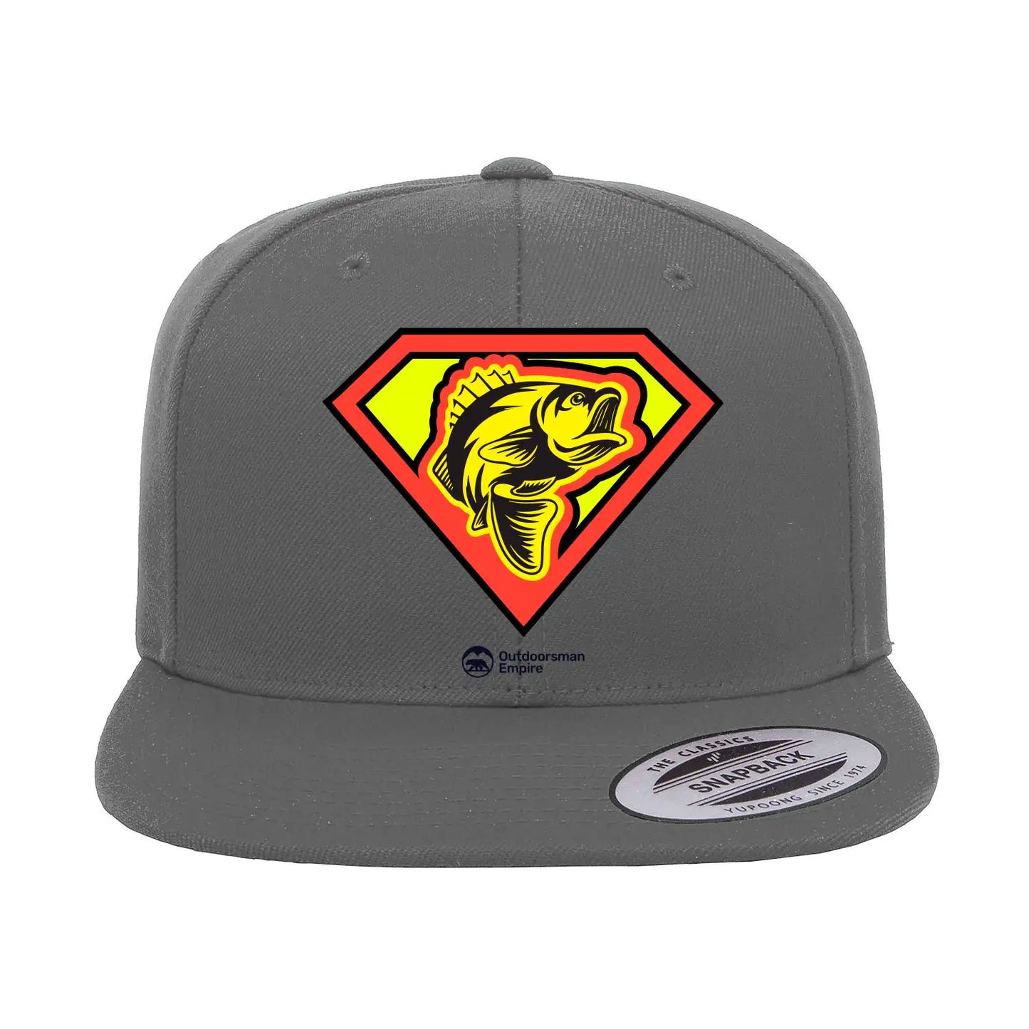 Super Fishing Flat Bill Cap