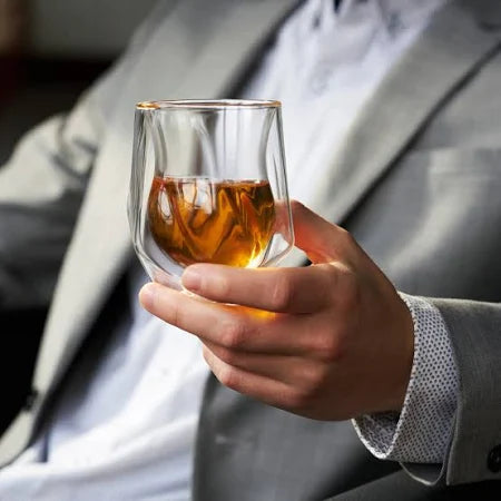 Artisan Double-Walled Whiskey Glass