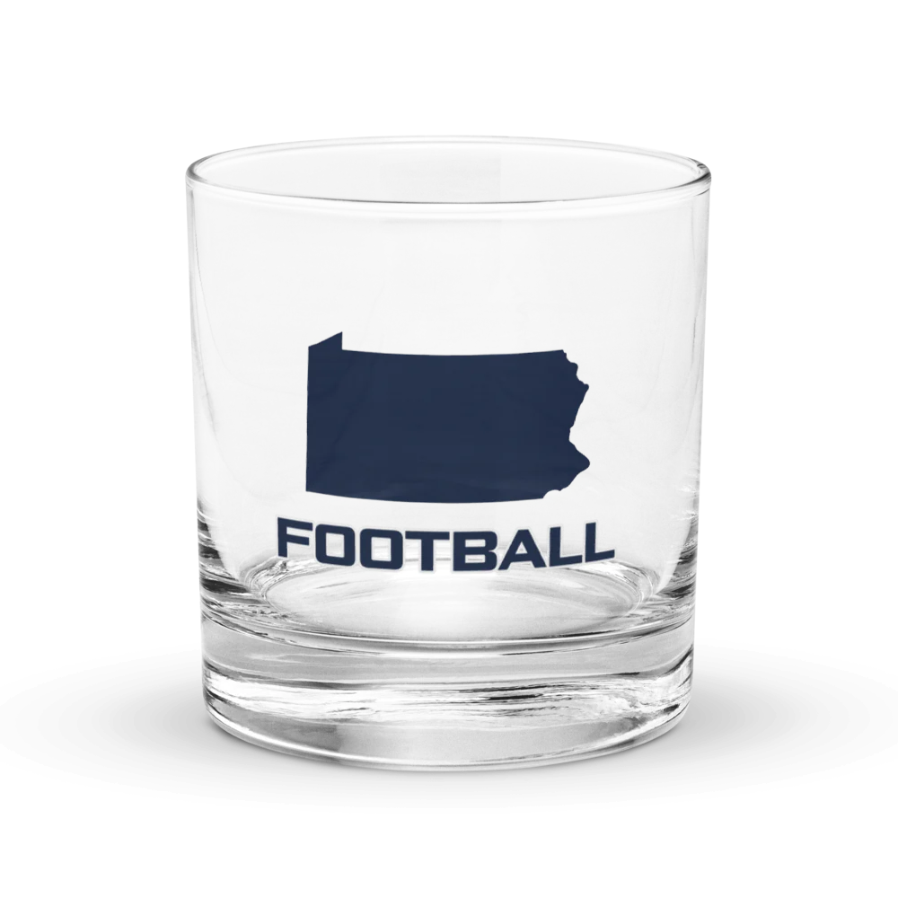 Penn State Whiskey Glass- Football 1st Edition