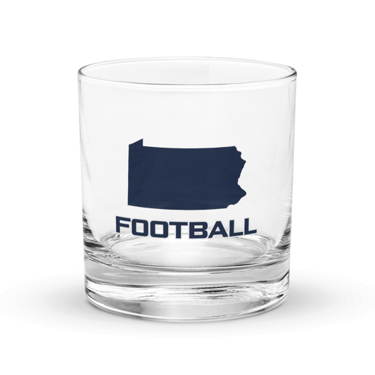 Penn State Whiskey Glass- Football 1st Edition